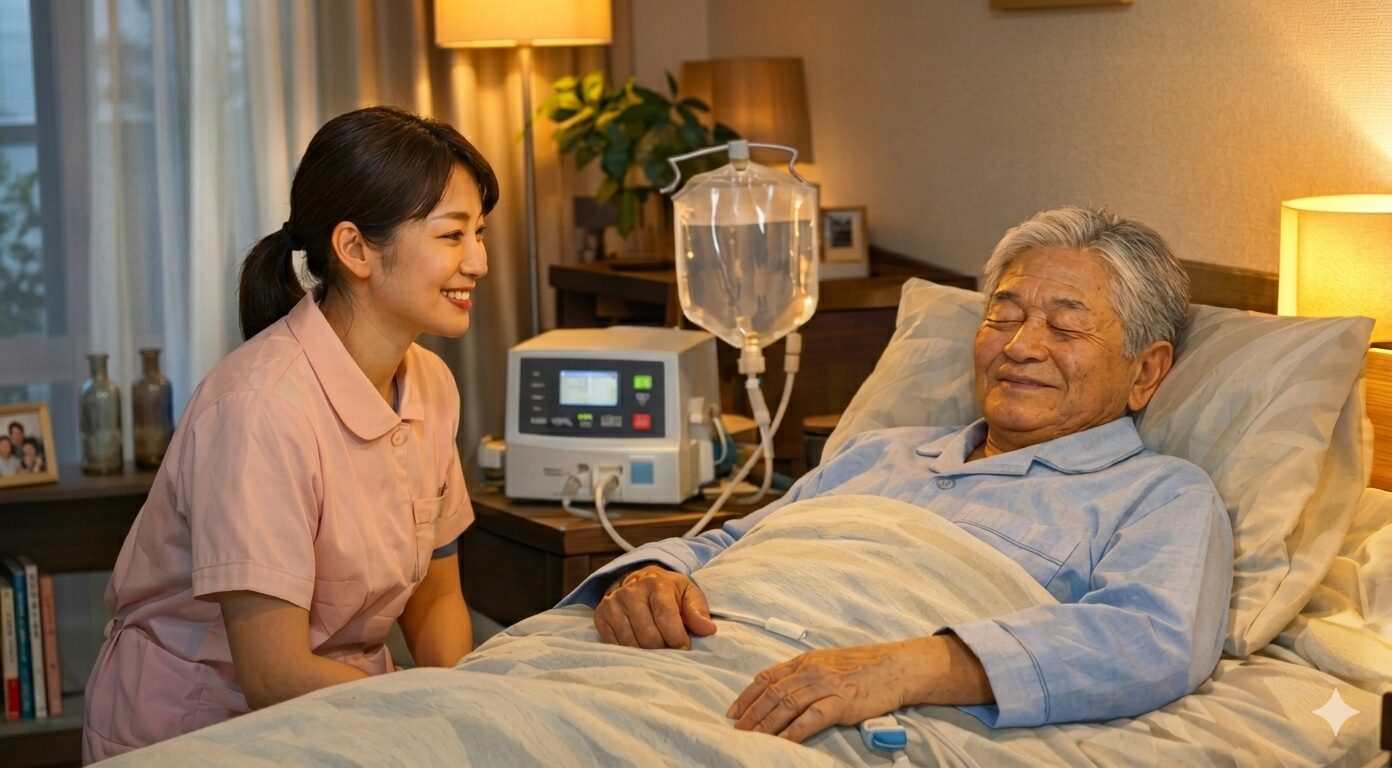 訪問看護師と利用者様
